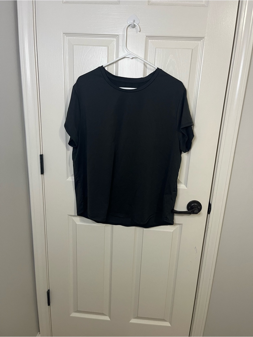 Quince Black Short-Sleeve Crewneck Tee